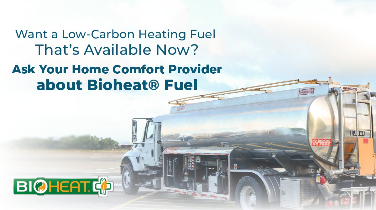 MyBioheat's tweet photo. Bioheat® fuel is a low-carbon heating option available now without expensive conversions. Call your local home comfort provider and ask about Bioheat® fuel today! https://t.co/BUBE1xQXZ4
#Bioheat #BioheatFuel #LowCarbonHeating #HeatingFuel https://t.co/meid2QT4gZ
