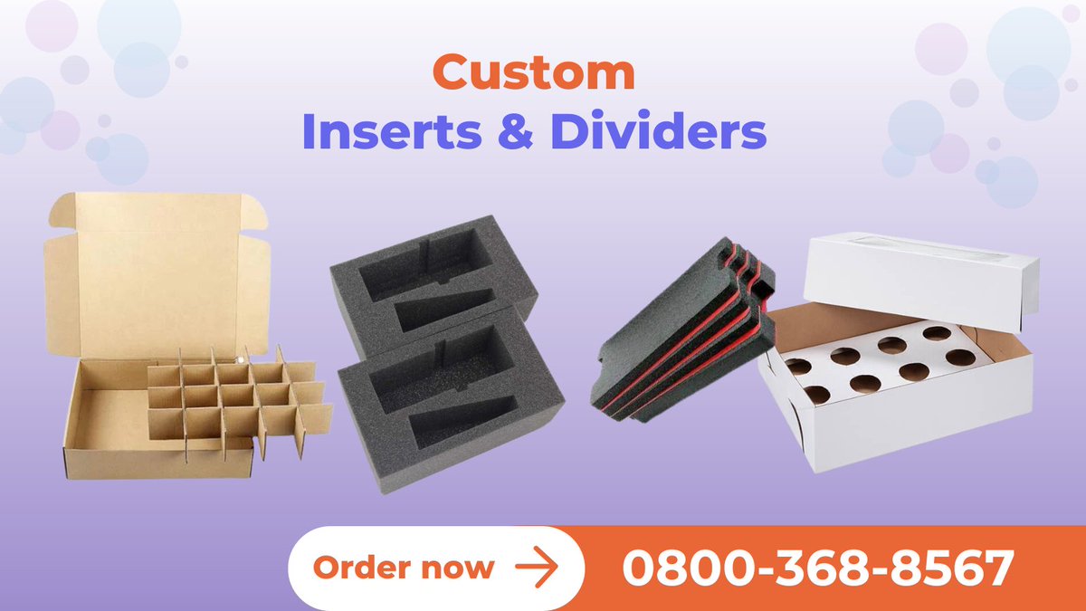packprint_co_uk's tweet image. Protect Your Products With Box Dividers 
Cardboard box divider inserts act like a frame inside the box. They keep products from rubbing against each other, especially fragile ones. These #inserts are perfect for keeping each item safe in its own space.
#boxdividers #boxinserts