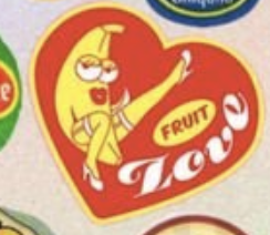id8agency's tweet photo. @jdomito_ These are the top 2:
Lemon-shaped sticker is memorable because of the shape and the benefit stated "Tree-Ripened." The whole #design is very thoughtful. The #bananasticker in the shape of the heart is hilarious! A burlesque banana w/ the word "Love." Halloween costume, anyone? https://t.co/dd2GPQGdom
