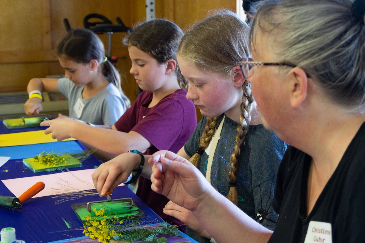 From origami to Gelli prints, leaf rubbing, instrument building and Plein Air with watercolor, WoodFest offers a variety of art workshops for budding artists to professionals. Join us for open range music and fun on September 30 at Camp Wood YMCA! symphonyintheflinthills.org/woodfest/