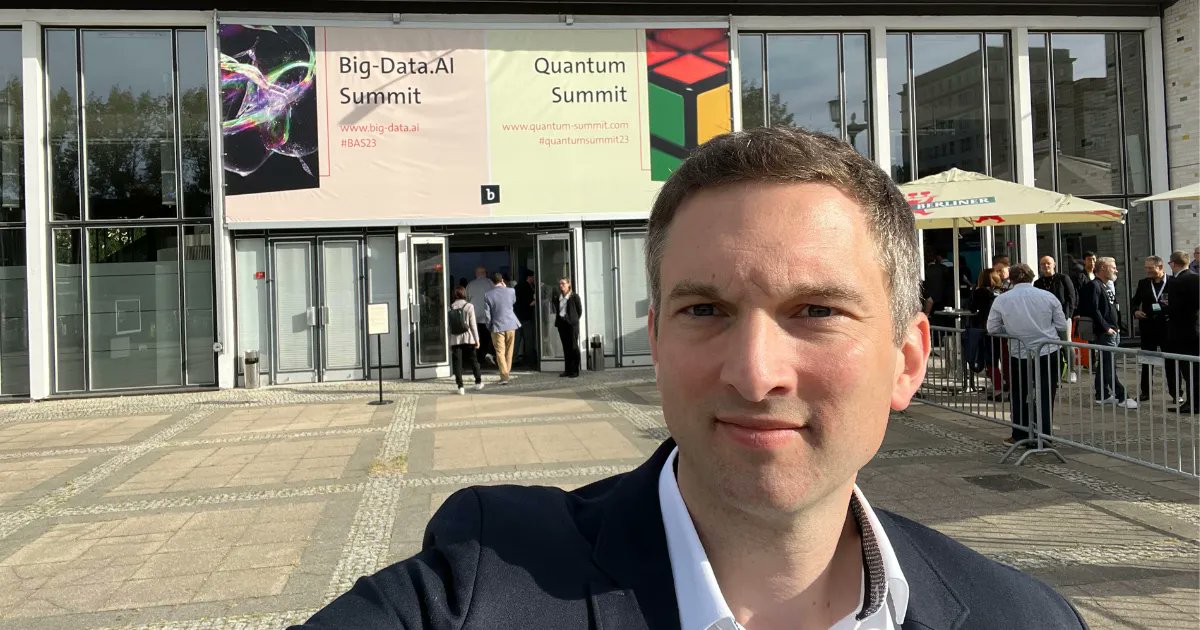 MichaelFortsch's tweet photo. Thanks #quantumsummit23 for having me on stage with my talk about vision &amp; fiction in #QuantumTechnology, as well as part of the panel discussion about “Investing in #Quantum Era: Navigating Fears and Aspirations in Deep-Tech Ventures” #deeptech https://t.co/Jl81HH52rK
