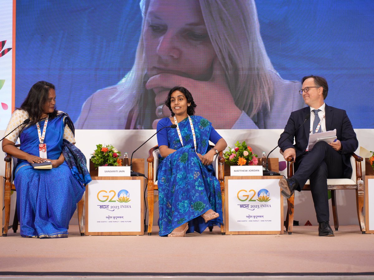 g20org's tweet photo. On Day 1 of the 4th Infrastructure Working Group Meeting in #Khajuraho, delegates deliberated upon ways to make 'Cities of Tomorrow' inclusive, resilient and sustainable. On the sidelines, they also participated in discussions on 'Scaling up Private Investment in Urban Infrastructure’ and ‘Mobilisation of Private and Commercial Finance by Cities.’

#G20India #IWG