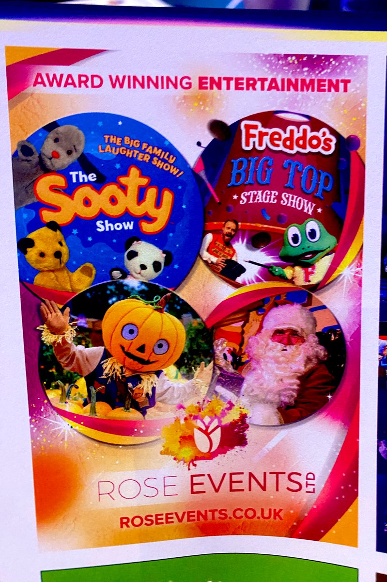 carlthornley's tweet photo. Absolutely fantastic day at the #UKThemeParkAwards representing @roseeventsltd @CWOA 

A huge congratulations to all the nominees &amp; winners! 
 
Rose Events Awards⭐️

Best Live Entertainment - The Sooty Show @CrealyResort 
Best New Event - Night at the Manor 2022 @DraytonManor https://t.co/07d99Y5gsl