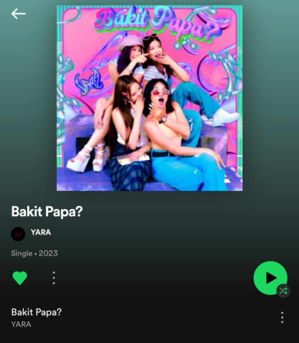 Ofc_CoCoon's tweet photo. Ain’t leaving you in obscurity but they will make you live in vivid world as YARA drop their comeback single entitled ‘Bakit Papa?’ in Spotify! Strike your flickering support for the Tiara of PPOP! 
https://t.co/yac8QZjurG

@official__yara #YARA_PH 
#YARA_COMEBACK #YARA_BakitPapa https://t.co/axHGI2WhxD