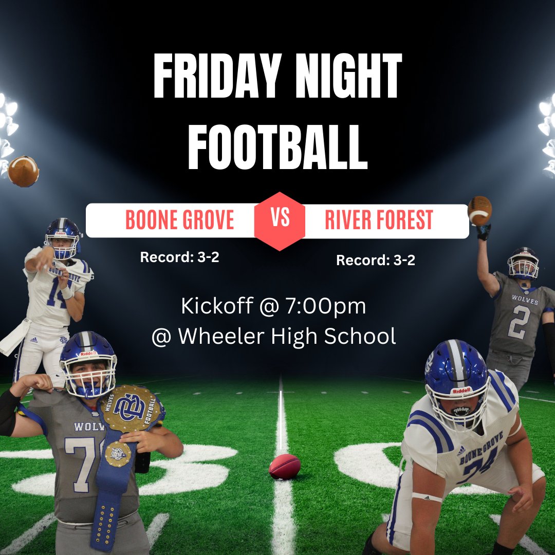 CoachMiller64's tweet image. HERE WE GO! Week 6 is here! It is gonna be a good battle against River Forest tomorrow! Best of luck to all teams this week! 

** We are Home but will be playing at Wheeler High School due to the stadium delay** 

#ContinueTheProcess