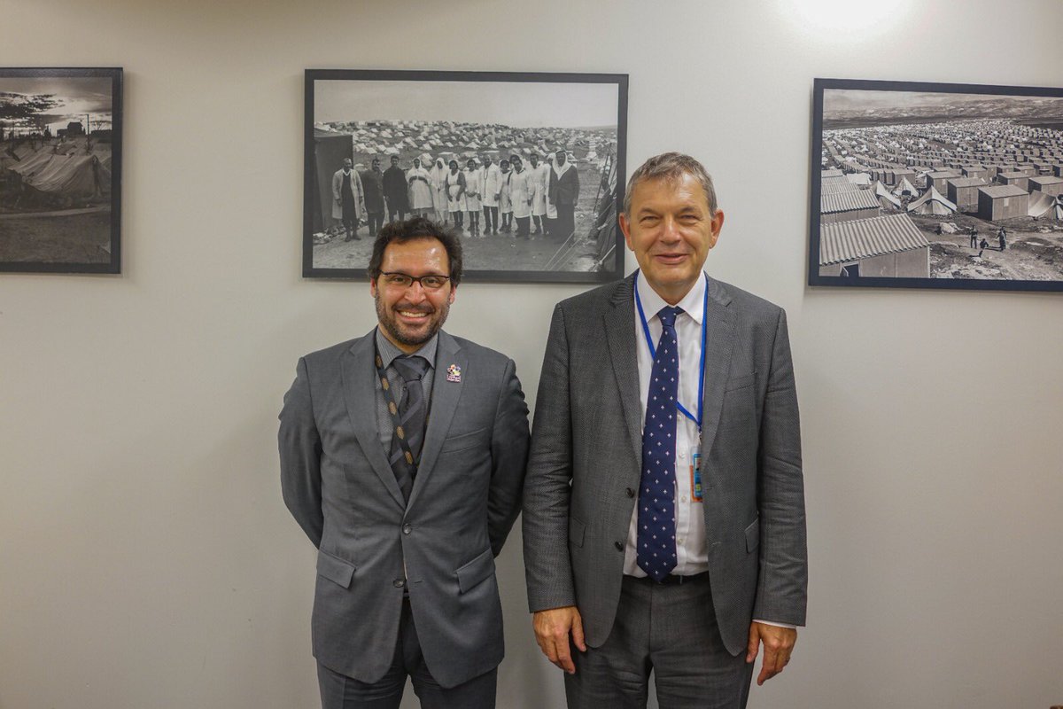 DubaiCares's tweet photo. It was an inspiring conversation between our CEO and Vice-Chairman, Dr. Tariq Al Gurg and Philippe Lazzarini, Commissioner-General of the @UNRWA at #UNGA78 week on how #education can empower #refugees and help them rebuild their lives.
#RewirEdSummit23 #RewirEdSummit
#UNGA78 https://t.co/qd4eo0Mn1g