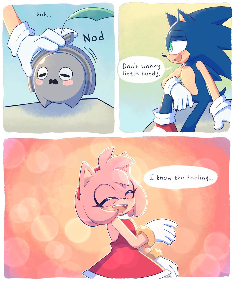 ThelobsterL's tweet image. An idea I had way before #SonicFrontiers released 
#SonAmy #koco #soniccomic