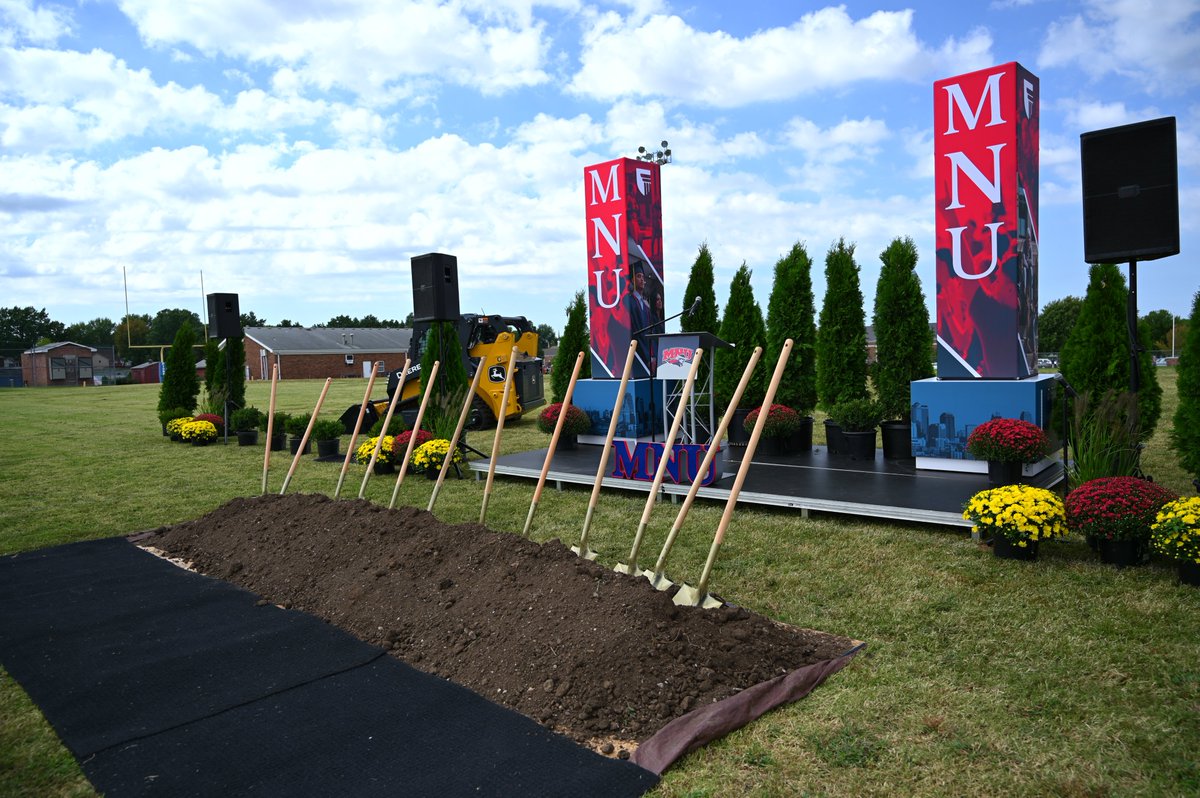We are beyond thrilled to mark the groundbreaking for the MidAmerica Nazarene University Copeland Athletics Center! 

Thank you, MidAmerican Nazarene University, for entrusting us with this incredible opportunity! 
#CopelandGroundbreaking #MNUAthletics #BuildingDreams #ALHuber