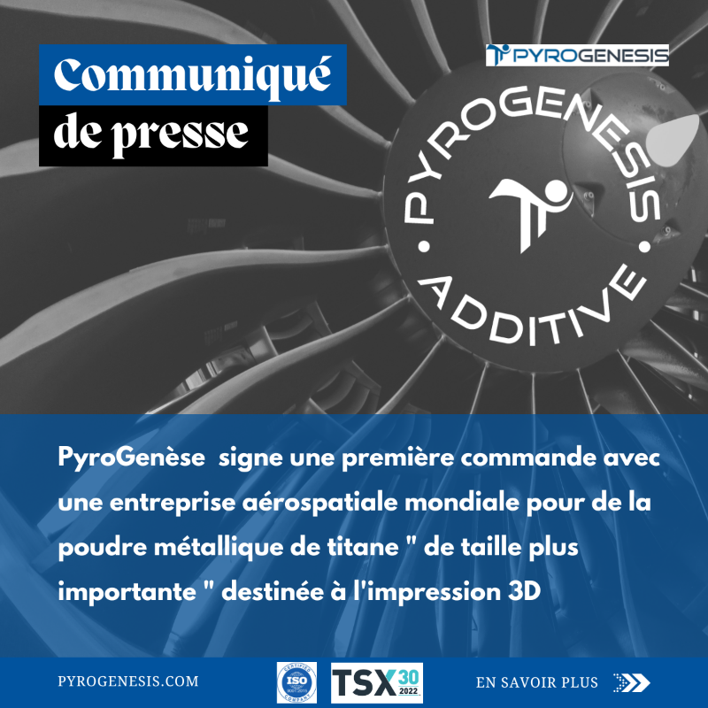 PyroGenesis_Inc's tweet photo. #PYR Additive’s #NexGen™ plasma atomization technology ensures even the coarsest cut retains its #quality and potential.
This approach optimizes our yield percentage from raw materials and perfectly aligns with our vision for #commoditysecurity and #optimization.