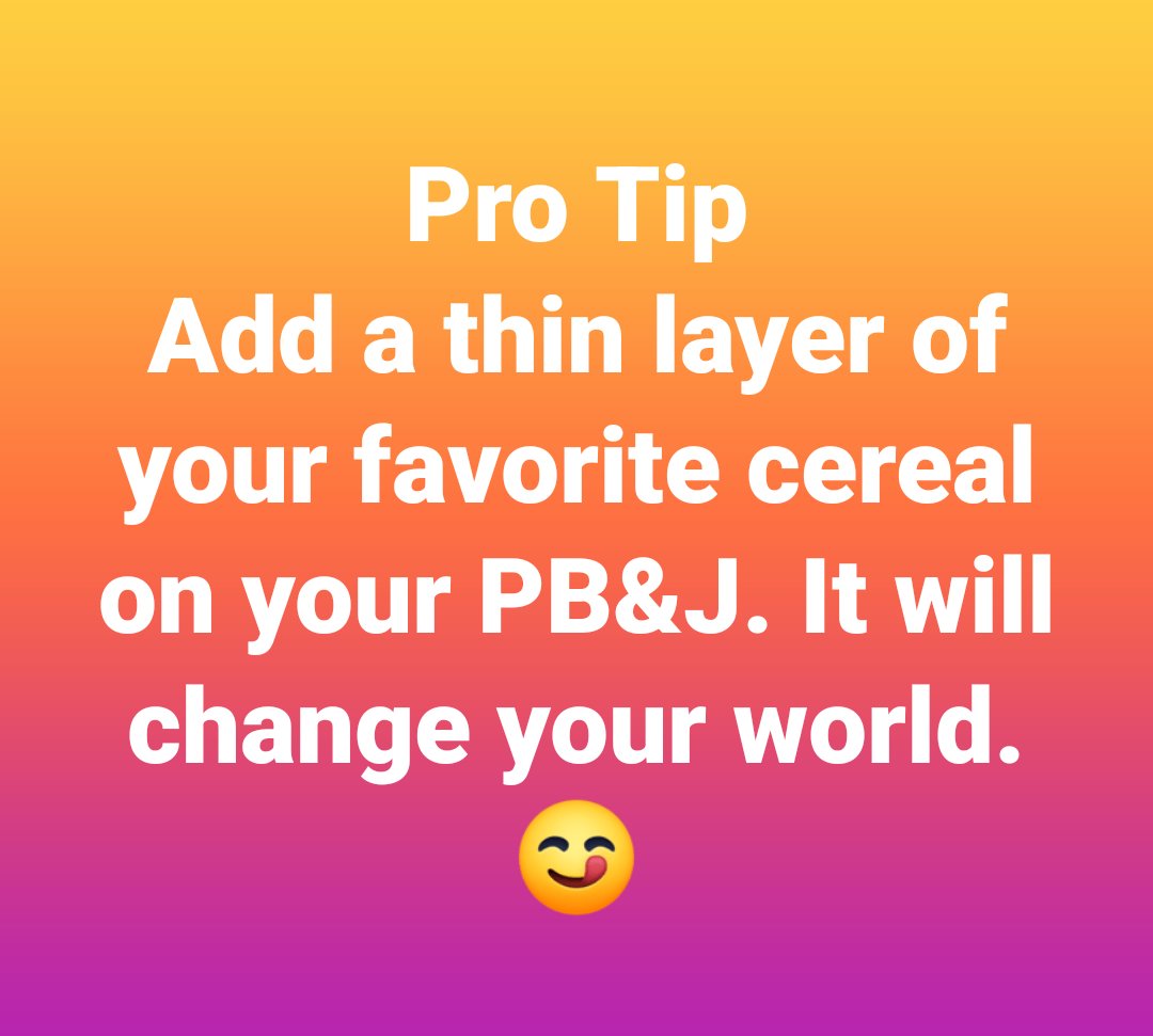 Delicious 😋
#protip 
#pbj