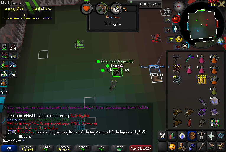 PersonalRex's tweet image. #36 ikkle hydra at 4065 kc
col log slot #999