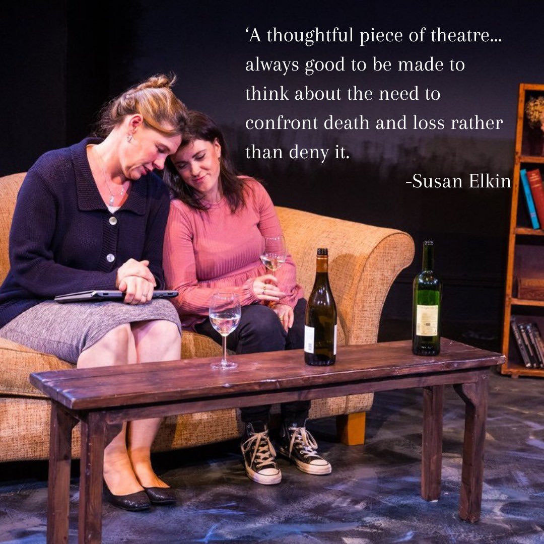 FINAL 3 shows! Last chance to see #LauraWade’s early masterpiece Colder Than Here at @BrocJackTheatre until 23rd Sept! 

Time to book your tickets to this fantastic thought-provoking revival: brockleyjack.co.uk/jackstudio-ent… ❄️ 
#FemaleLedTheatre 
📸@tomgodber 
Review: @SusanElkinJourn