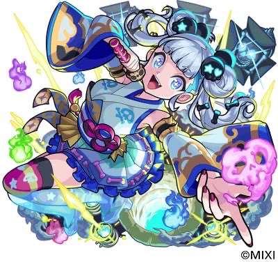 モンスターストライクにて 【狂骨】 【井戸に棲まいし悪霊 狂骨】 【復活の幽霊アイドル 狂骨】 キャラクターデザイン・イラストを担当させていただきました。