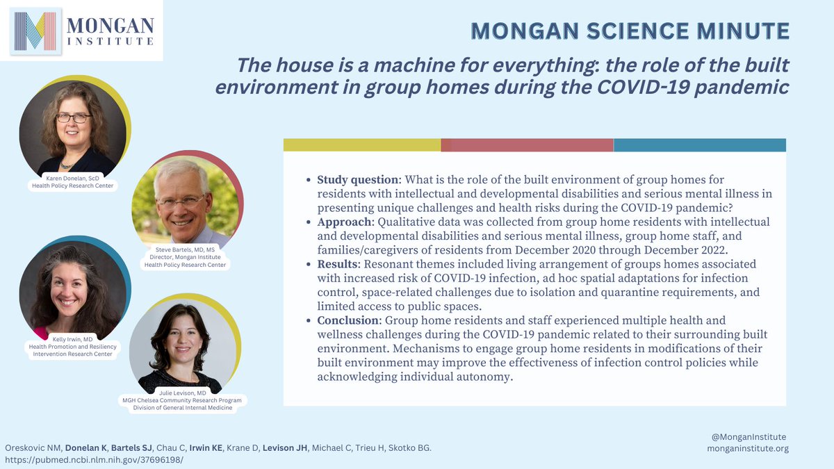 #MonganScienceMinute featuring @kdonelan339 @SteveBartelsMD @KellyIrwin_MD and Julie Levison, MD @MonganHealthPol @MGH_HPRIR @brianskotko @PCORI pubmed.ncbi.nlm.nih.gov/37696198/