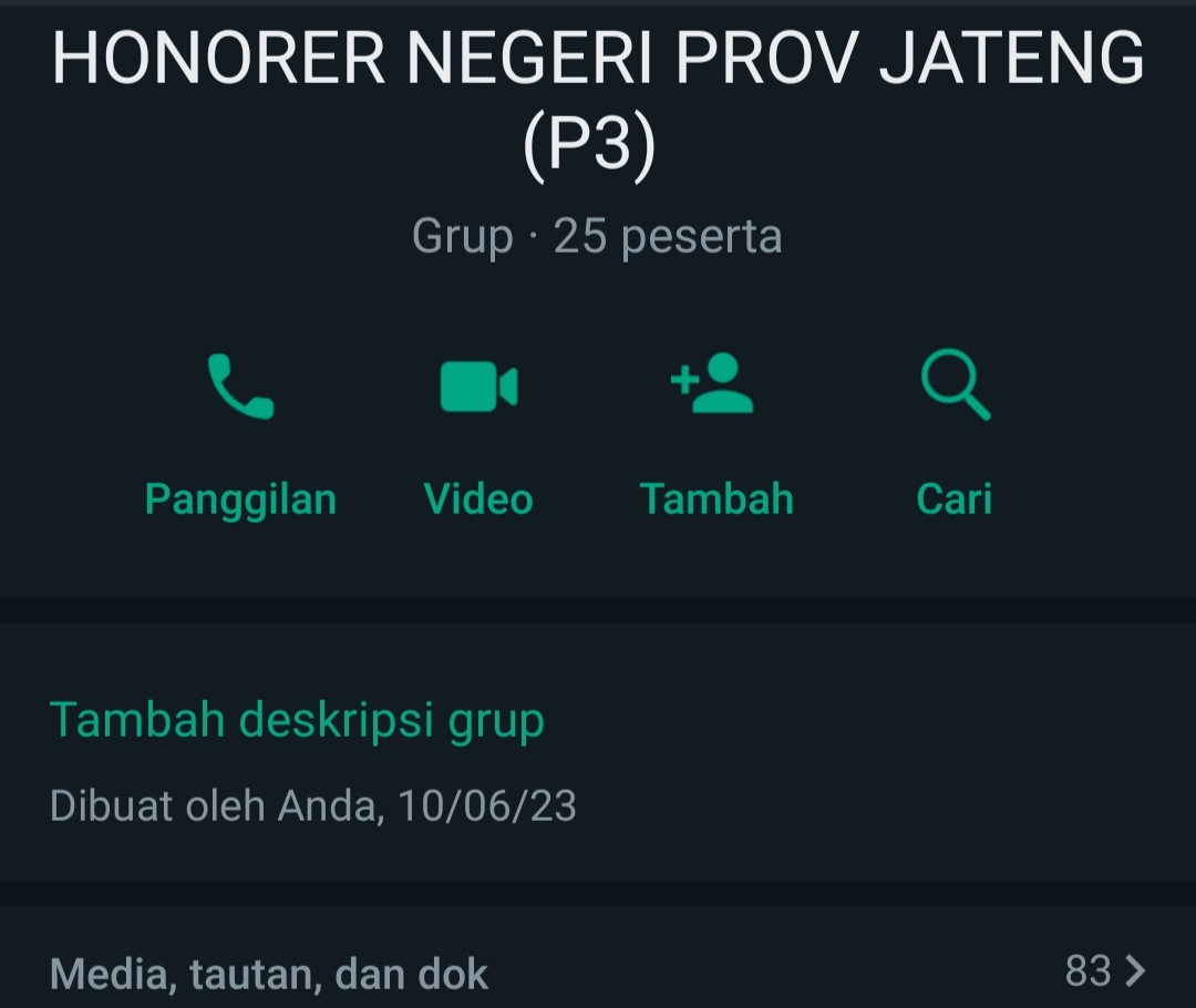 AnggitPermadani's tweet photo. @honorer_jateng maaf Pak mau tanya, apakah saya dan teman2 saya boleh gabung ke forum honorer negeri Jawa Tengah? https://t.co/HKr4r4wllC