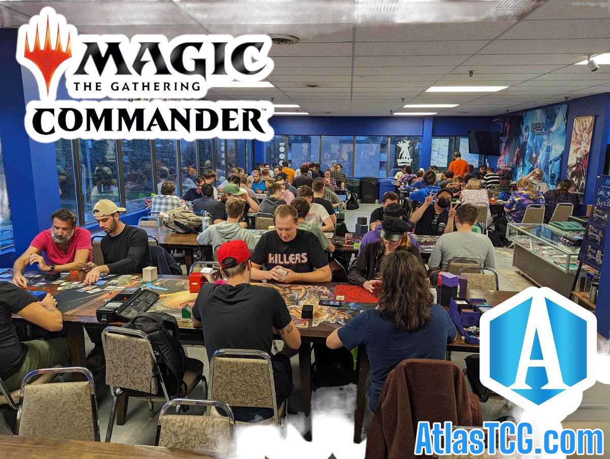 Every Wednesday @ 6pm we host a horde of <a href="/wizards_magic/">Magic: The Gathering</a> Commander players, it's free entry &amp; great for casual gameplay! 🔮

#commander #mtg #magicthegathering #mtgcommunity #mtgcommander #magic #mtgaddicts #wotc