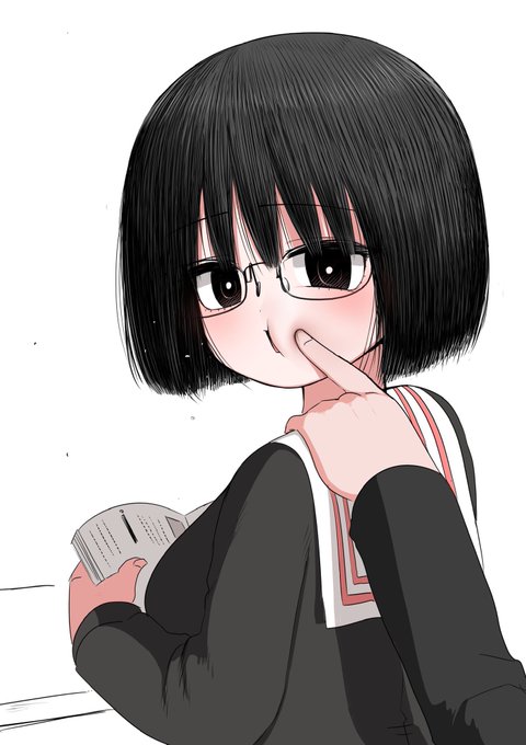 #無言で眼鏡娘をあげる見た人もやる 