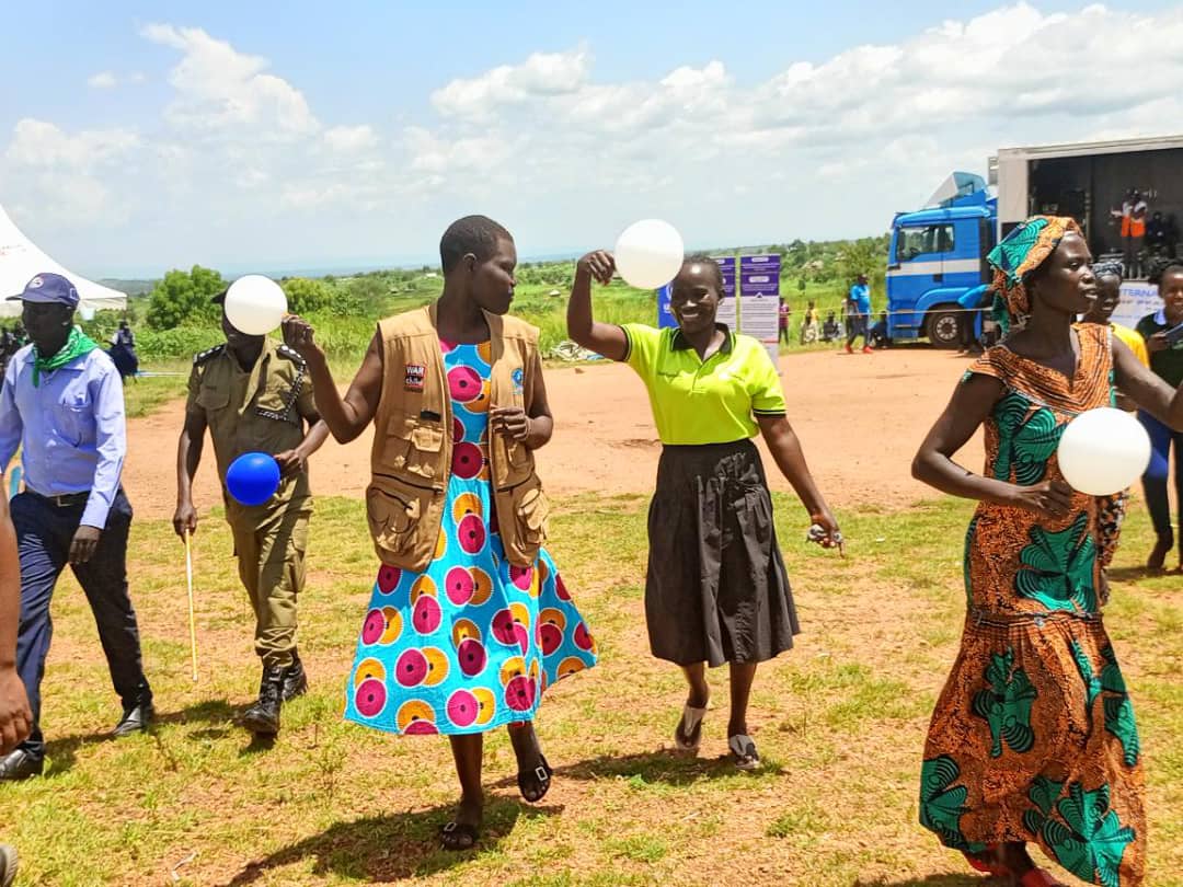 CECIuganda's tweet photo. Today we joined the world to celebrate the international Peace day in Bidibidi refugee settlement under the theme “Eliminate Racism and Establish Peace,” Let's be peace Ambassadors https://t.co/htBjJG4TO8