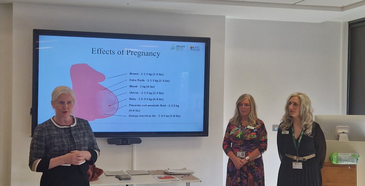 Thanks to Mary O'Connor  <a href="/aineblake1/">aineblake</a> Fionnuala Hunt <a href="/denisemmccarthy/">Denise McCarthy</a> providing a masterclass on care of the pregnant &amp; postnatal mom in general hospital setting to a full room of nurses #IMEWS #recognisesepsis  <a href="/Maryoco17433377/">Mary o'connor</a> <a href="/BridAOSullivan/">Bridie O'Sullivan</a> <a href="/IrelandSouthWID/">Ireland South Women & Infants Directorate</a> nurses&amp;midwives ❤️