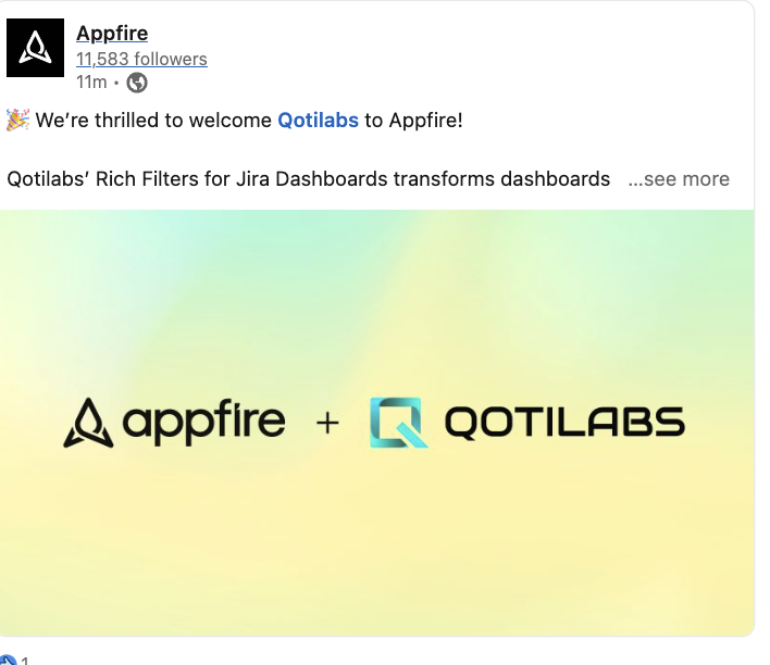 Gmfdsr's tweet photo. El mercado IT sigue en efervescencia tanto en el mundo @Atlassian como en el general (aunque también es un cliente Atlassian) #Splunk #Cisco #Appfire #Qotilabs @M_A https://t.co/iufsk7rIhD