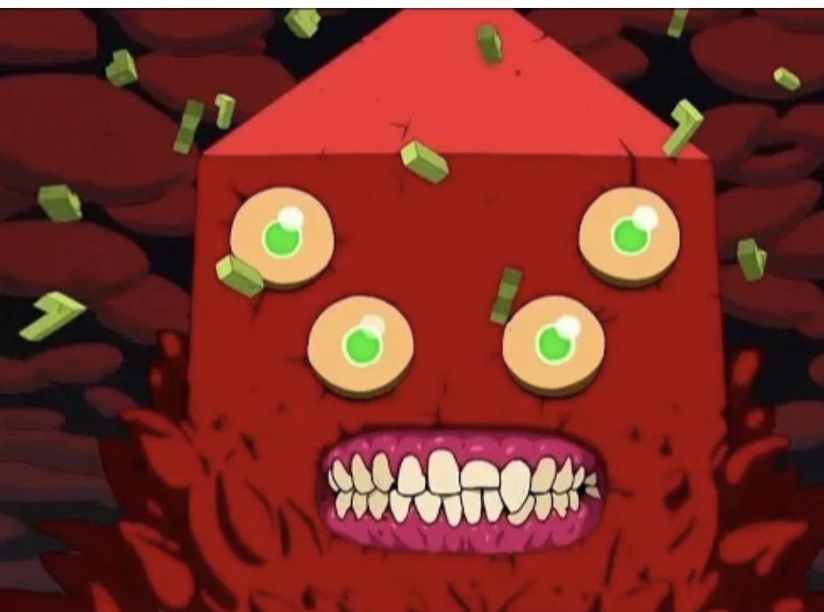 bmo’s death 😂😂
The lich’s wish world is sad and made him depressed but at the end of that episode my eyes widened and the lichs eye was golb.(shocking ) Now I wanna rush to next week .
#adventuretime #fionaandcake