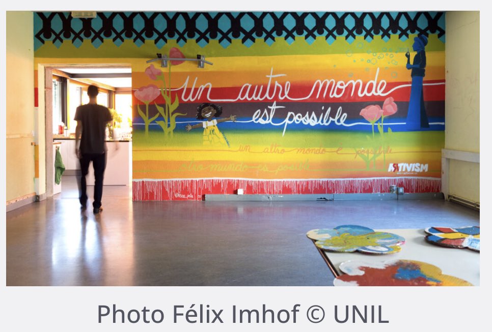FTSR_UNIL's tweet photo. 👀 À lire dans uniscope : L’art comme activisme, l’activisme comme art https://t.co/fSHCEKh5qD https://t.co/gJpkQ4GyO8