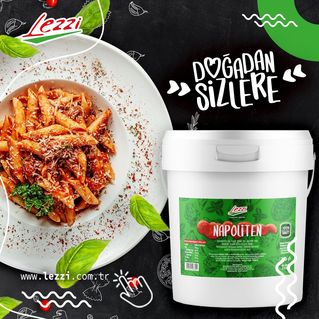lezzicomtr's tweet photo. Lezzi Napoliten Sos’la, yemeklerinizin en lezzetli hâliyle tanışın! 😍

Get to know Lezzi Neapolitan Sauce, the most delicious version of your meals! 🍅

#Lezzi #LezzetTutkusu #LezziNapolitenSos #Neapolitan #Sauce #MakarnaSosu #Gucci #Rolex #Prada #Lezzet #NeapolitanSauce #Pasta https://t.co/Bz9hPYJ2nq