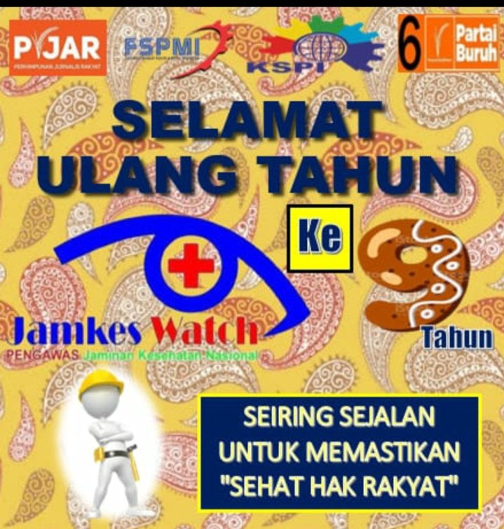 OctavianiSurya3's tweet photo. Kebanggaan dalam kebersamaan yg melahirkan insan2 tangguh dalam menyikapi persoalan kesehatan masyarakat
Aku bangga dan tunduk hormat menjadi bagian dari keluarga besar jamkeswatch

23 September 2014
23 September 2023 https://t.co/DocYOtT5gm