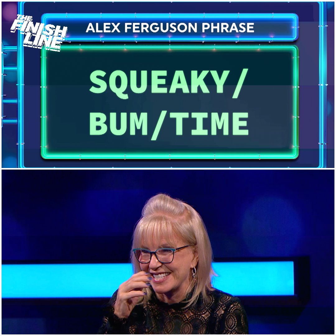 Oh Sarah... we laughed too! 👀 @realsarahgreene #TheFinishLine