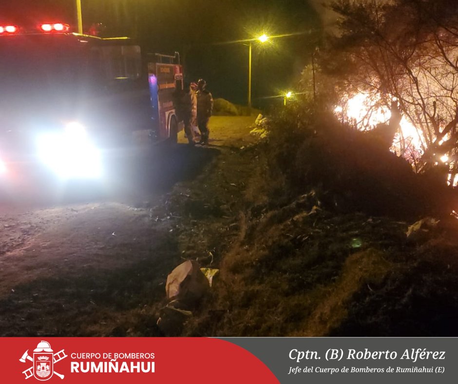 Cuerpo de Bomberos Rumiñahui tweet media