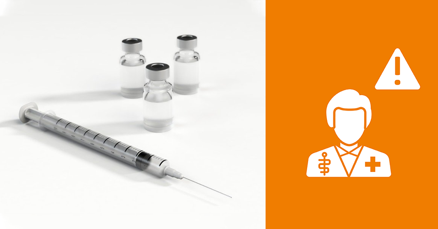 Alert voor zorgverleners: de spuit van het pneumokokkenvaccin Vaxneuvance kan breken bij de vingergreep en/of de tip. Hierdoor kunnen snij- of prikwonden optreden. Advies: controleer de spuit voor gebruik en gebruik deze niet als een breuk zichtbaar is. 👉 bit.ly/48m9Y6d