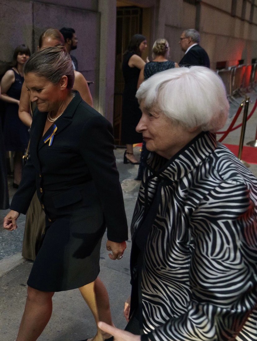 Chrystia Freeland tweet media