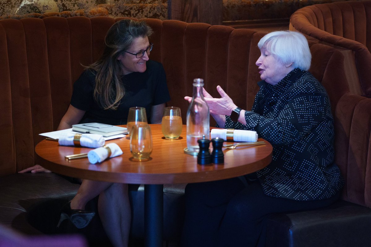 Chrystia Freeland tweet media