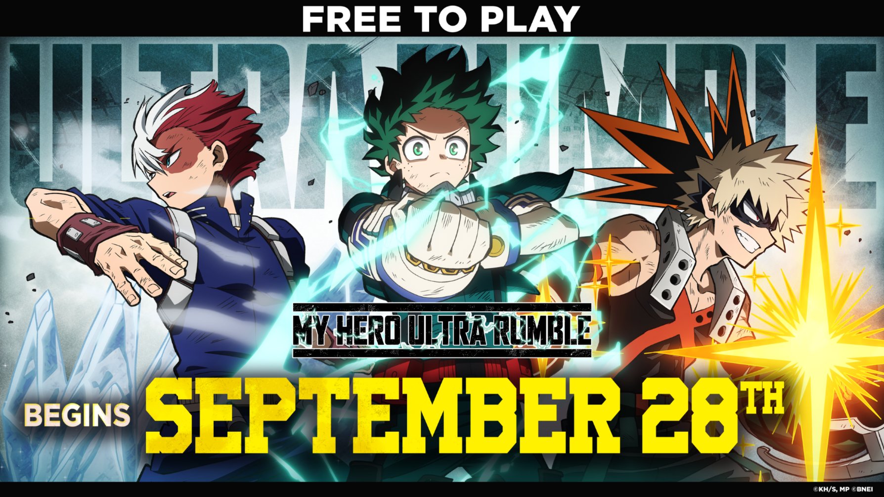 MY HERO ULTRA RUMBLE — Release Date Trailer 