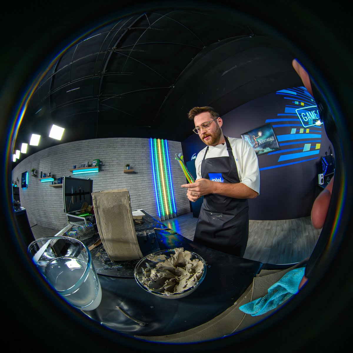 JamesmHodges's tweet photo. The Great PC Build Off 2023 with @IntelUK was incredible!! 

Not long until we find out the winner! 👀

I will be streaming the final on my Twitch at 19:00 BST this Friday!

@ASUS_ROGUK 
[#Ad] #PCBuildOff https://t.co/Z4hEZvgK0G