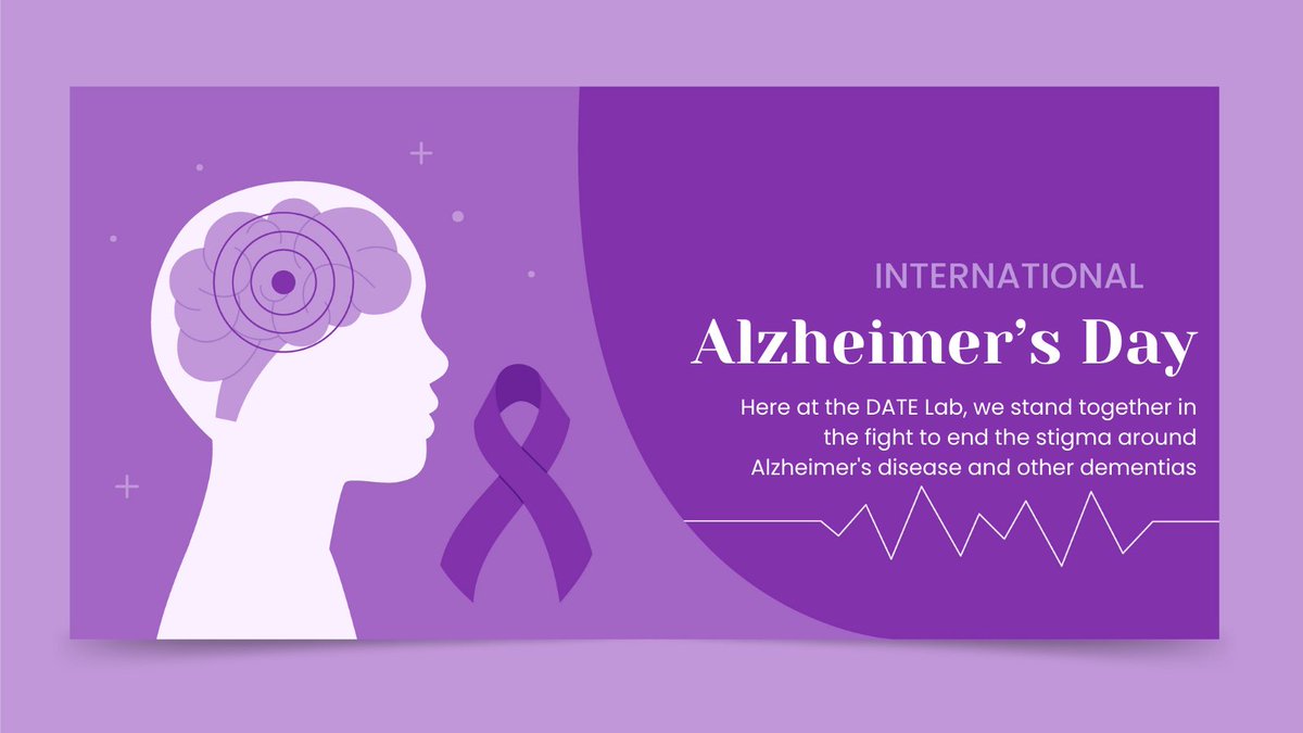 LabAstell's tweet image. Here at the DATE Lab, we are proud to stand in support of #WorldAlzheimersDay. 💜🫱🏻‍🫲🏼

To learn more about our most recent project helping individuals with dementia, read our newest blog⬇️
date-lab.com/blog/circa-ca

#DementiaAwareness