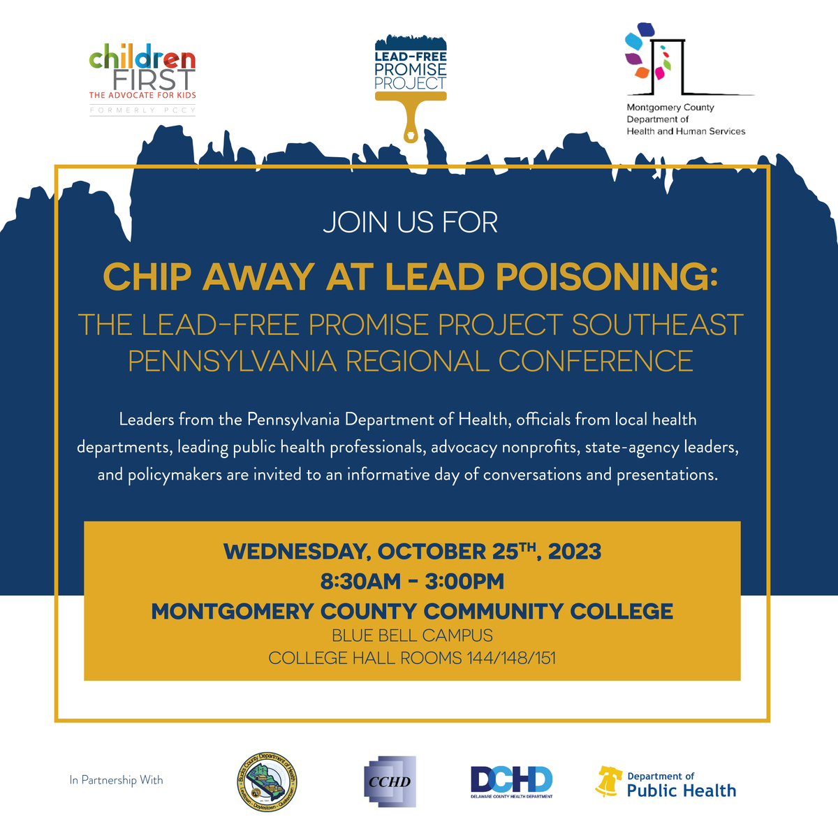 PALeadFree's tweet image. Join the #LeadFreePromiseProject and keynote speakers @RepDonnaBullock and President &amp;amp; CEO of the @HealthyHousing @RuthAnnNorton to learn about best practices to respond to kids with elevated blood lead levels—while receiving key resources.

REGISTER HERE: forms.gle/v42XXRu8vuyibD…