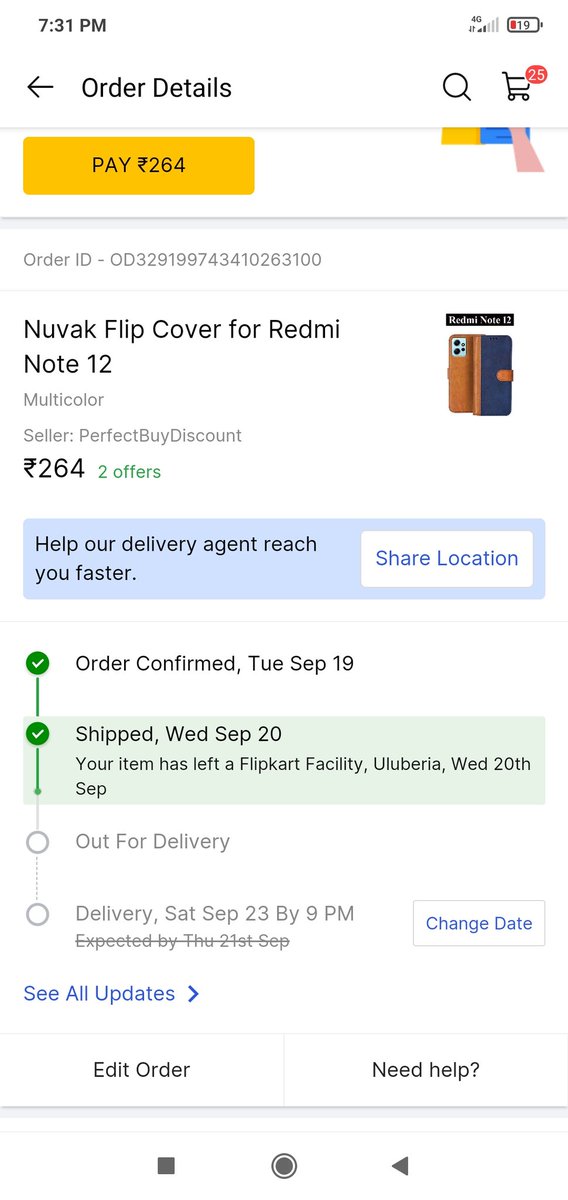 kumarajitVT's tweet photo. @Flipkart @flipkartsupport  sir today my delivery in this product ,but your delivery boy cancel my product date ,and miss behave me . So request to cancel my order. https://t.co/9dmrn7nRic