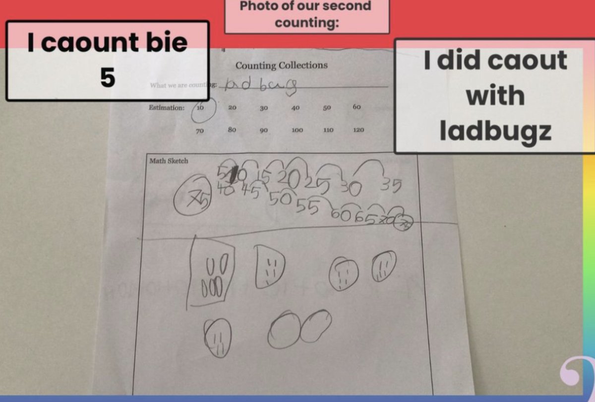 We <a href="/AISBucharest/">AISB Bucharest</a>  are launching #countingcollections in Grade 2, and students are collaboratively #counting and recording in so many ways, flexing their creative math muscles.