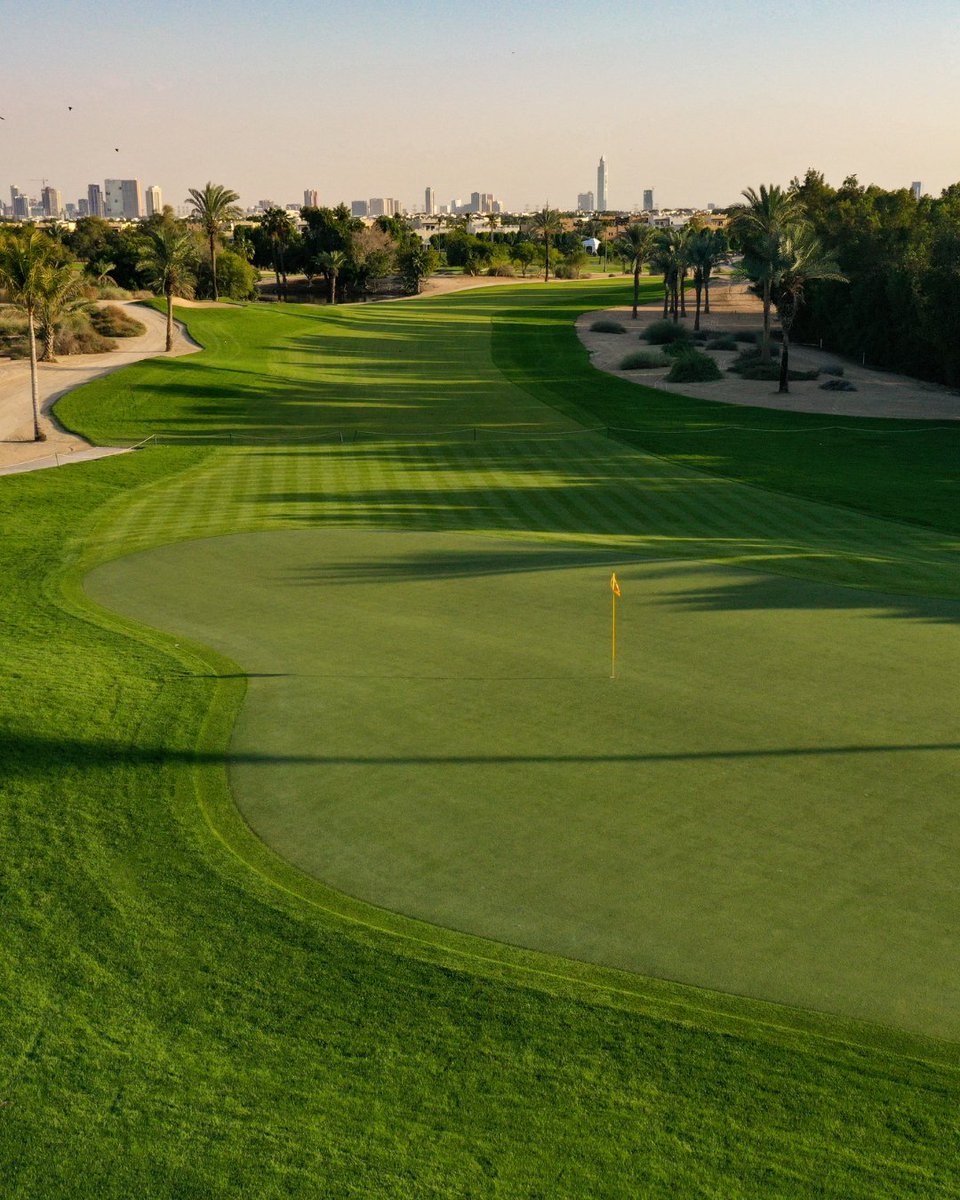 The tightest fairway on the majlis course. Can you guess which hole this is?