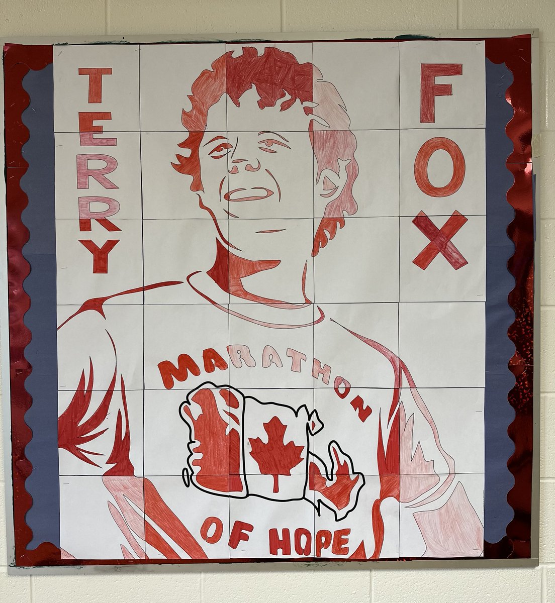 Mrs. De Meo (@demeoje) on Twitter photo Our Terry Fox collaboration poster turned out amazing. "When each person does a little, it adds up to a lot". Awesome job grade 7s! <a href="/StPatrickB/">St. PatsBurlington</a> <a href="/TerryFoxCanada/">Terry Fox Foundation</a> Our Terry Fox collaboration poster turned out amazing. "When each person does a little, it adds up to a lot". Awesome job grade 7s! <a href="/StPatrickB/">St. PatsBurlington</a> <a href="/TerryFoxCanada/">Terry Fox Foundation</a>