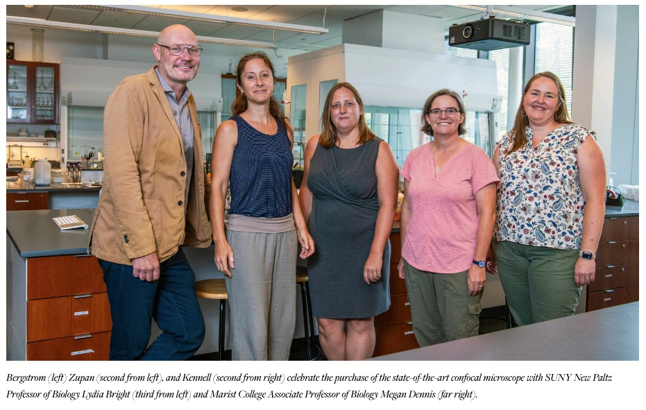 Federal funding is key to the vital work happening every day at @SUNY New Paltz, like this million-dollar @NSF grant, shared with Vassar and Marist, for a state-of-the-art microscope used for cutting-edge biology research: bit.ly/3RuwyUk #SUNYResearch #inventTheFuture