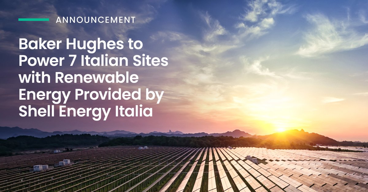 This week we announced a Power Purchase Agreement with Shell Energy Italia to power seven of our sites in Italy with renewable energy that will be sourced from Shell’s solar photovoltaic farm in the Apulia region of Southern Italy. Read the announcement: lnkd.in/guQ8DBbV