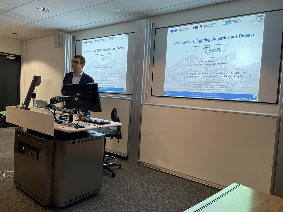 Helge Wurdemann (@h_wurdemann) on Twitter photo Many thanks to Prof. <a href="/PeteCulmer/">Pete Culmer</a> @LeedsRobotics <a href="/UniversityLeeds/">University of Leeds</a> for sharing latest results and success stories of his journey fighting diabetic foot disease in the world! <a href="/Health_Eng/">UCL Institute of Healthcare Engineering</a> <a href="/uclrobotics/">UCL Robotics</a> <a href="/IETrobotics/">IET Robotics</a> <a href="/IETHealthTech/">IET HealthTech</a> Many thanks to Prof. <a href="/PeteCulmer/">Pete Culmer</a> @LeedsRobotics <a href="/UniversityLeeds/">University of Leeds</a> for sharing latest results and success stories of his journey fighting diabetic foot disease in the world! <a href="/Health_Eng/">UCL Institute of Healthcare Engineering</a> <a href="/uclrobotics/">UCL Robotics</a> <a href="/IETrobotics/">IET Robotics</a> <a href="/IETHealthTech/">IET HealthTech</a>