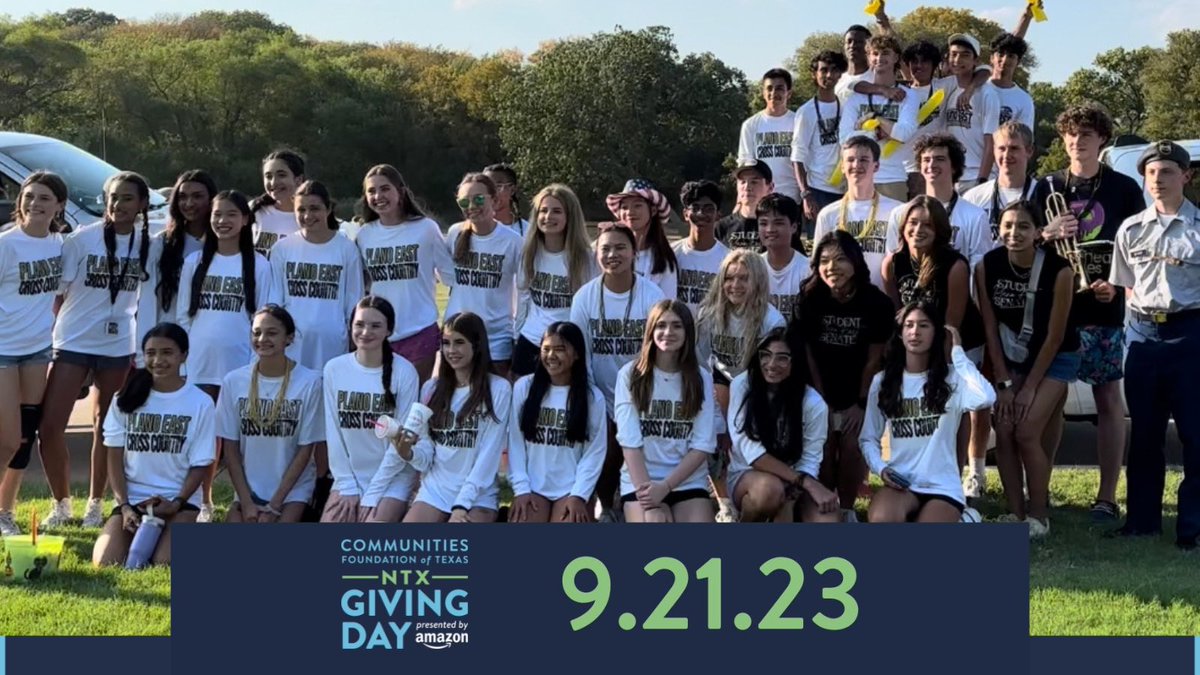 Today is the day @NTxGivingDay.

Please support Plano East XC/Track & Field Booster Club.

mtyc.co/ock2pf

#FindYourPassionGiveWithPurpose via @NTxGivingDay