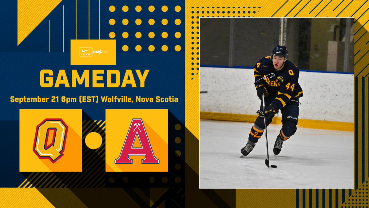 IT'S A GAELS GAMEDAY! <a href="/jakobbrahaney/">Jakob Brahaney</a> and the Gaels start their two game East Coast Swing tonight in Wolfville, Nova Scotia as they take on <a href="/axemenhockey/">Acadia Axemen Hockey</a>. You can tune in on AUSTV.ca at 6pm Eastern Time (7PM Atlantic). #KARMA #ChaGheill🇷🇴 #ForGold <a href="/queensgaels/">Queen's Gaels</a>