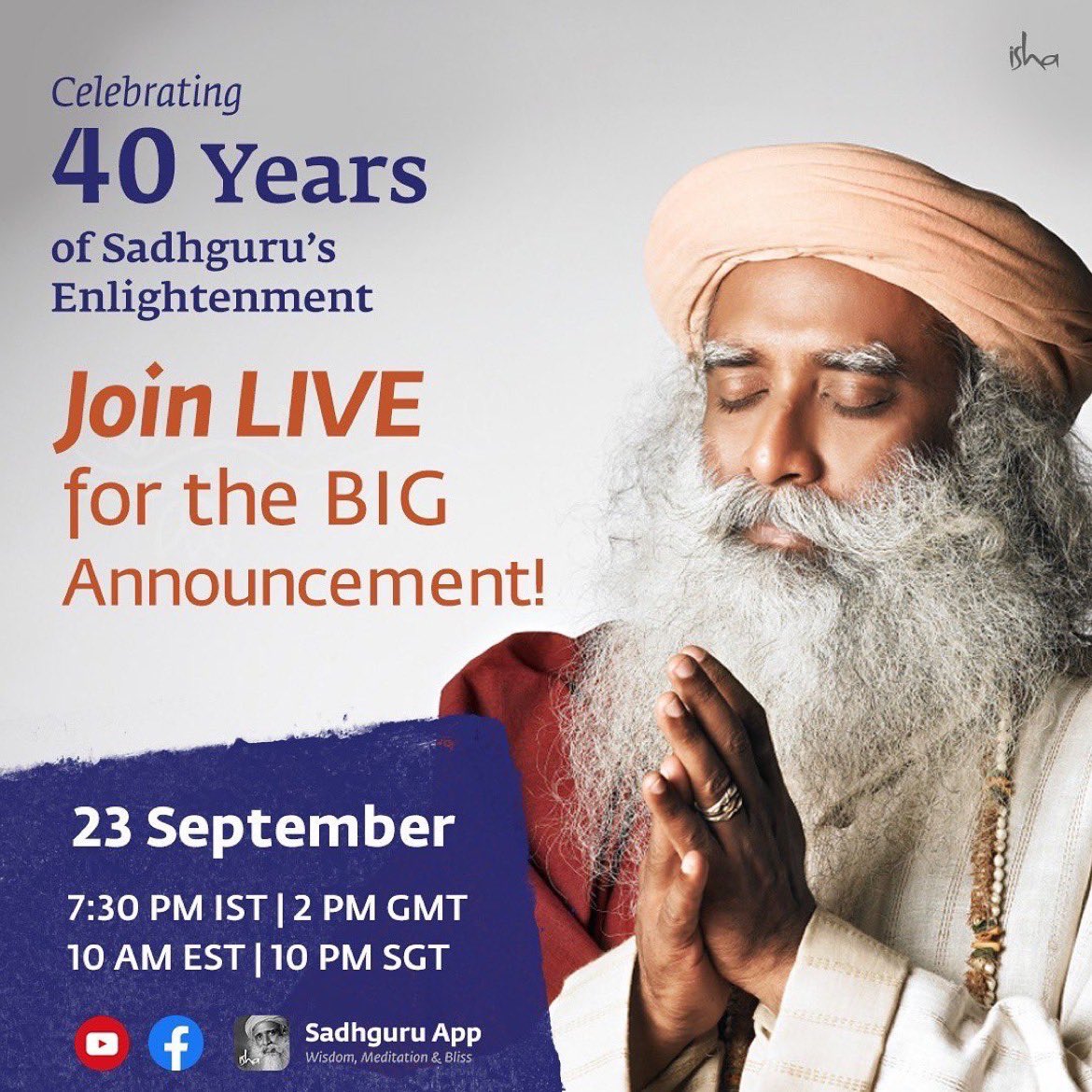 Sadhguru Sannidhi Sangha 2023 | Register Online