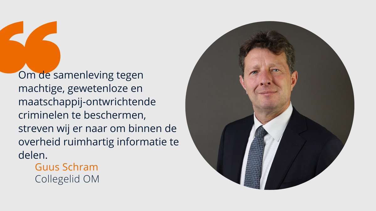 Om georganiseerde criminaliteit effectief te kunnen bestrijden, is uitwisseling van gegevens van essentieel belang. Lees hier meer: om.nl/actueel/nieuws…