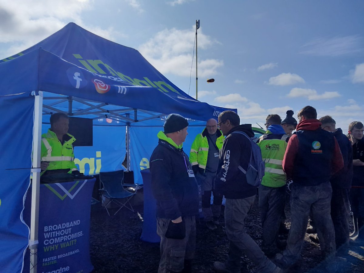 Day 3 at the ploughing! 🚜

Pop down to row 38 stand 574 to chat about how we can support your smart farm with our high-speed broadband network built for your rural Ireland! 😁