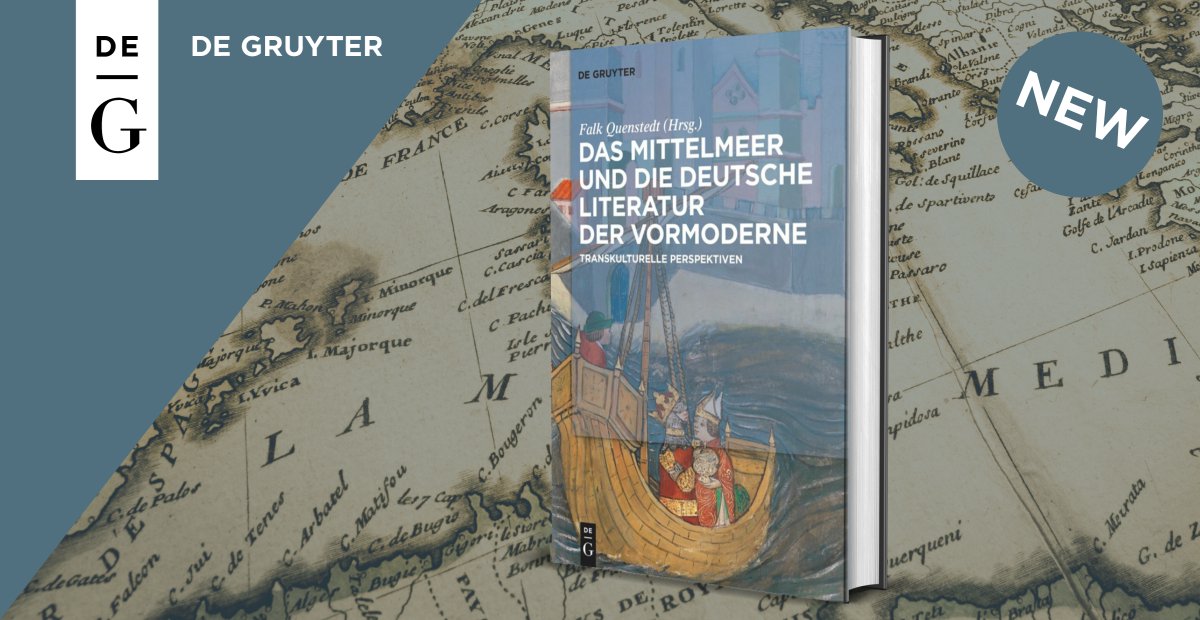 De Gruyter Medieval ➡️ @dgb-mem.bsky.social (@dg_medieval) on Twitter photo This new #interdisciplinary #openaccess volume investigates the significance of the premodern Mediterranean, characterized by numerous intercultural relations, for premodern German literature.
Read for free:
degruyter.com/document/doi/1…
@insofern <a href="/FU_Berlin/">Freie Universität</a> This new #interdisciplinary #openaccess volume investigates the significance of the premodern Mediterranean, characterized by numerous intercultural relations, for premodern German literature.
Read for free:
degruyter.com/document/doi/1…
@insofern <a href="/FU_Berlin/">Freie Universität</a>